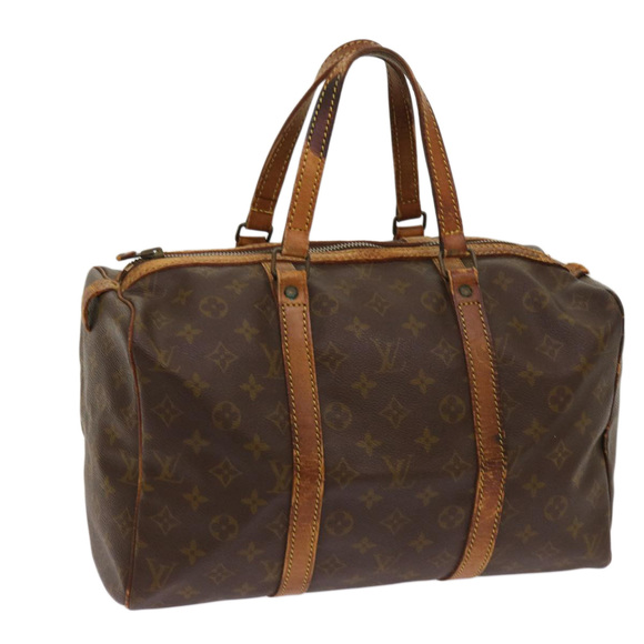 Louis Vuitton Handbags - LOUIS VUITTON Monogram Sac Souple 35 Boston Bag M41626 LV Auth bs10643